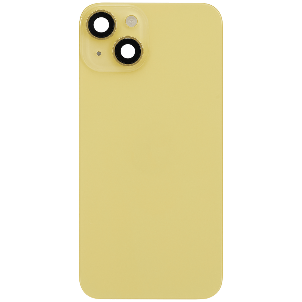 Original Apple-Ausbau C gebraucht – iPhone 14 Backcover Gelb