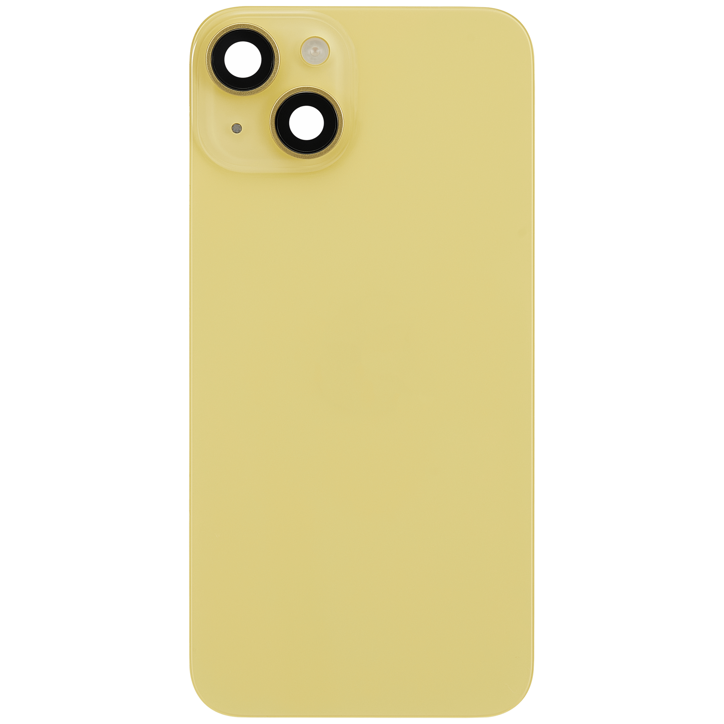 Original Apple-Ausbau C gebraucht – iPhone 14 Backcover Gelb