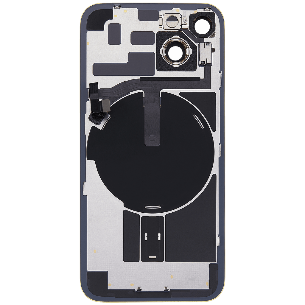 Original Apple-Ausbau C gebraucht – iPhone 14 Backcover Gelb