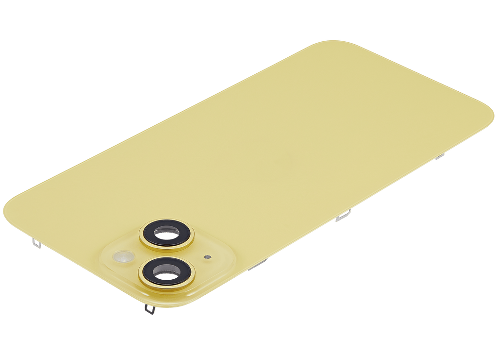 Original Apple-Ausbau C gebraucht – iPhone 14 Backcover Gelb