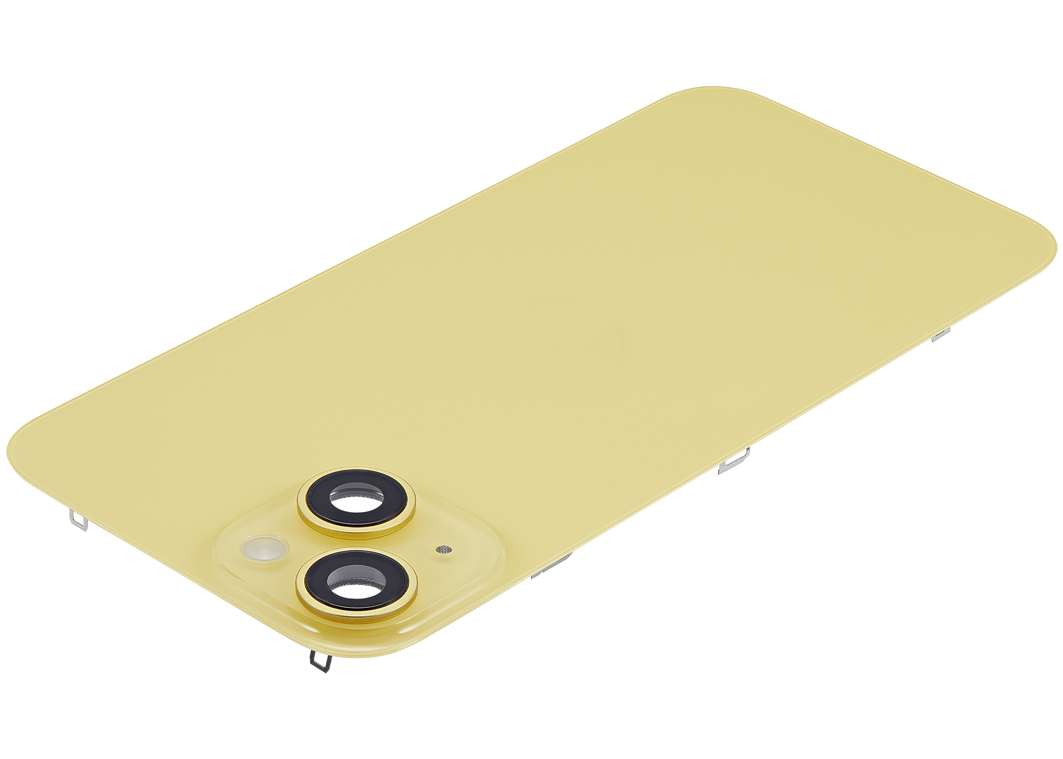 Original Apple-Ausbau C gebraucht – iPhone 14 Backcover Gelb