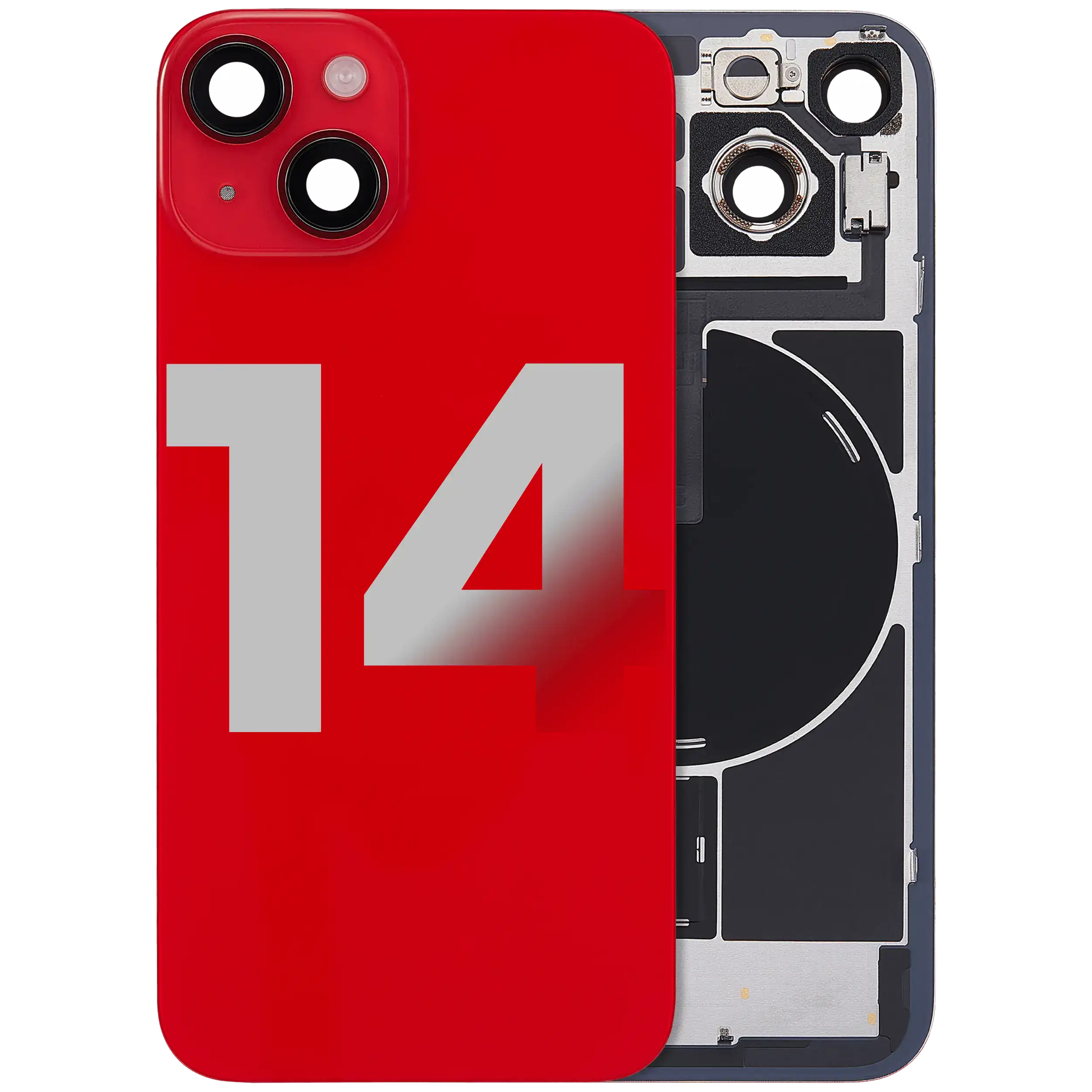 Original Apple-Ausbau C gebraucht – iPhone 14 Backcover Rot
