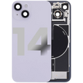Backcover m. MagSafe, NFC & Taschenlampe Flex f. iPhone 14 (OEM Pull C, lila)