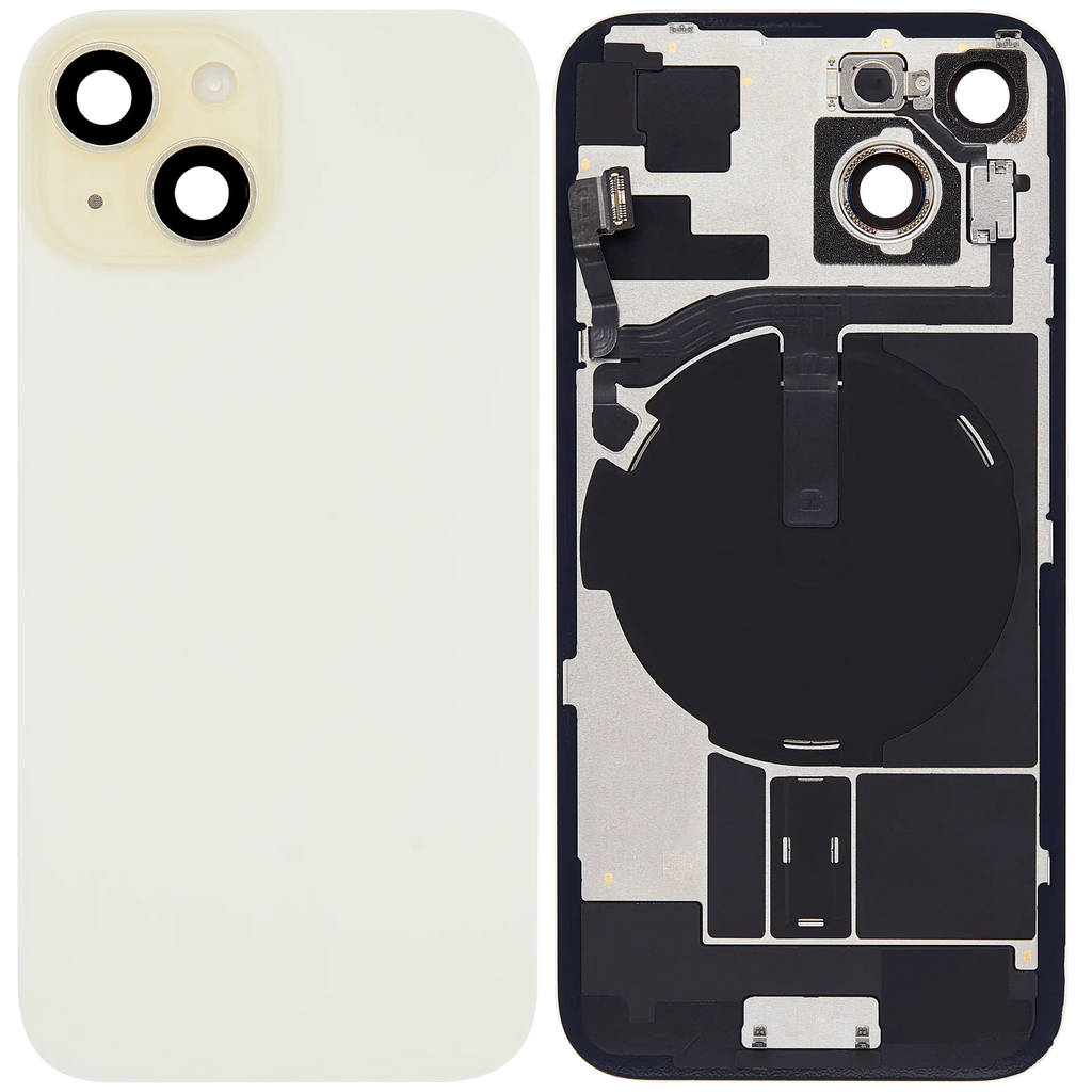 Original Apple-Ausbau B gebraucht – iPhone 15 Backcover Gelb