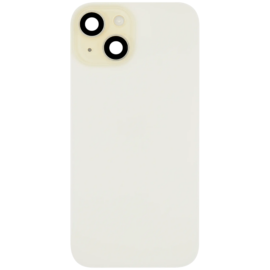 Original Apple-Ausbau B gebraucht – iPhone 15 Backcover Gelb