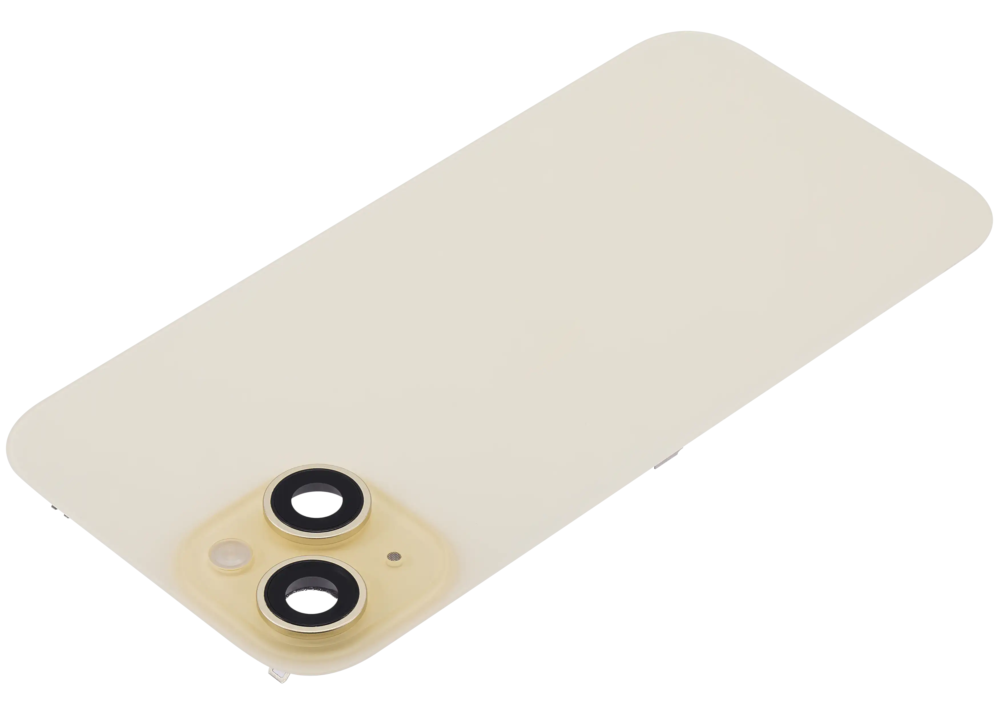 Original Apple-Ausbau B gebraucht – iPhone 15 Backcover Gelb