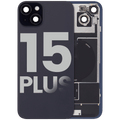 Back Cover with MagSafe, NFC & Flash Flex Cable for iPhone 15 Plus (Grade B, Black)