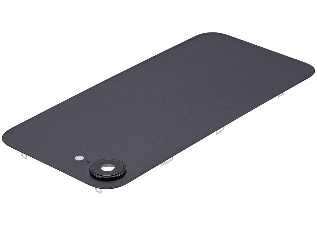 Backcover mit MagSafe Magnet & NFC & Blitz-Flexkabel für iPhone 16e (Aftermarket) (Schwarz)