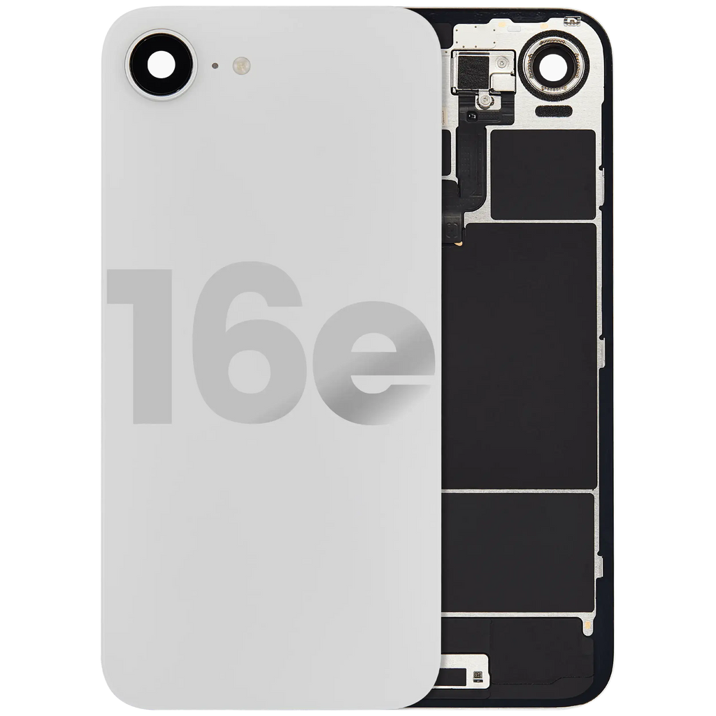 Original Apple-Ausbau B gebraucht – iPhone 16e Backcover Weiß