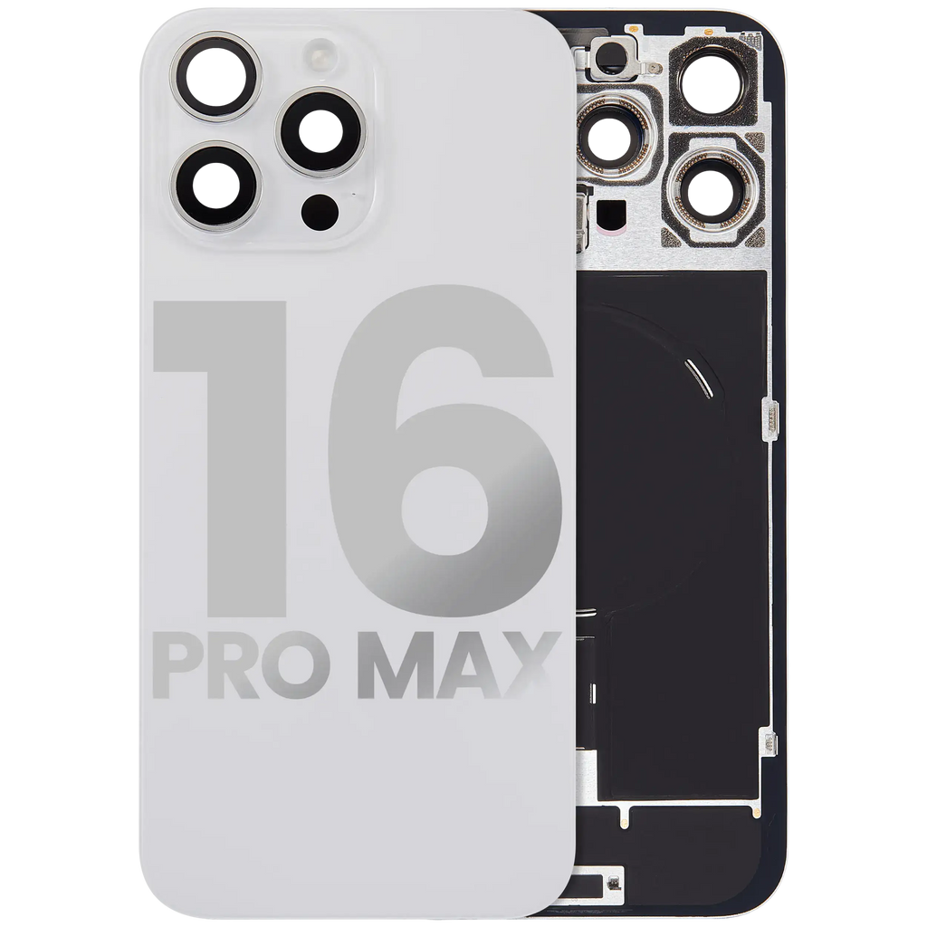 Original Apple-Ausbau C gebraucht – iPhone 16 Pro Max Backcover Weiß