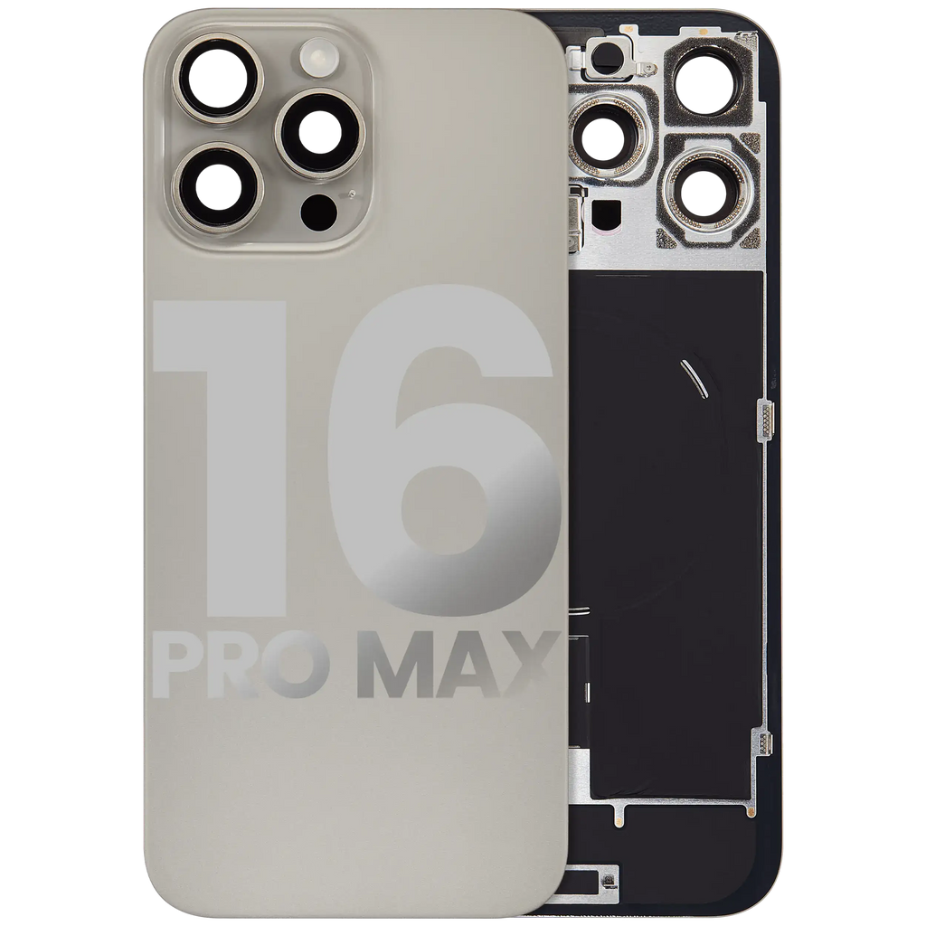 Original Apple-Ausbau C gebraucht – iPhone 16 Pro Max Backcover Natur