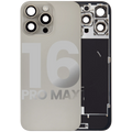 Backcover m. MagSafe NFC Blitz-Flexkabel f. iPhone 16 Pro Max OEM C Natural Tita