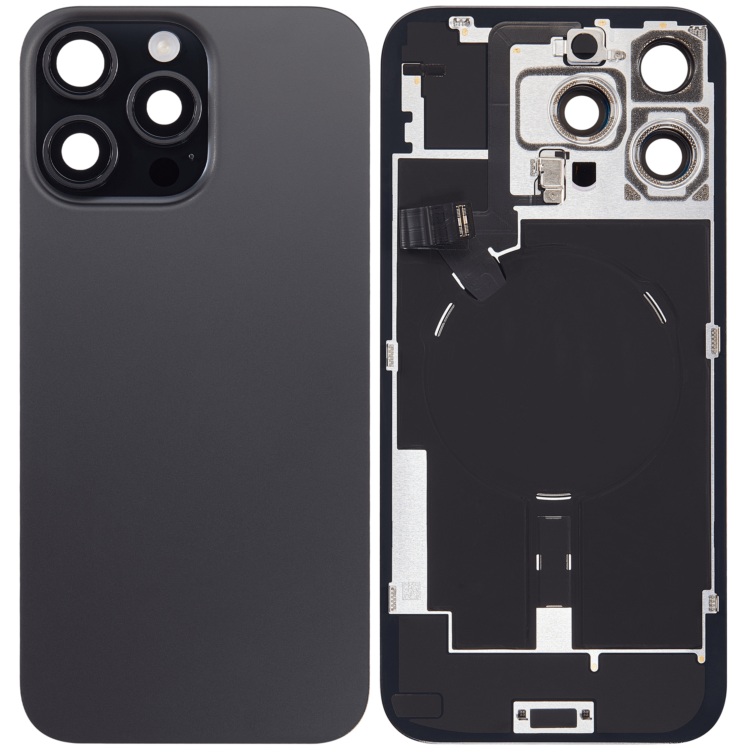 Original Apple-Ausbau C gebraucht – iPhone 16 Pro Max Backcover Schwarz