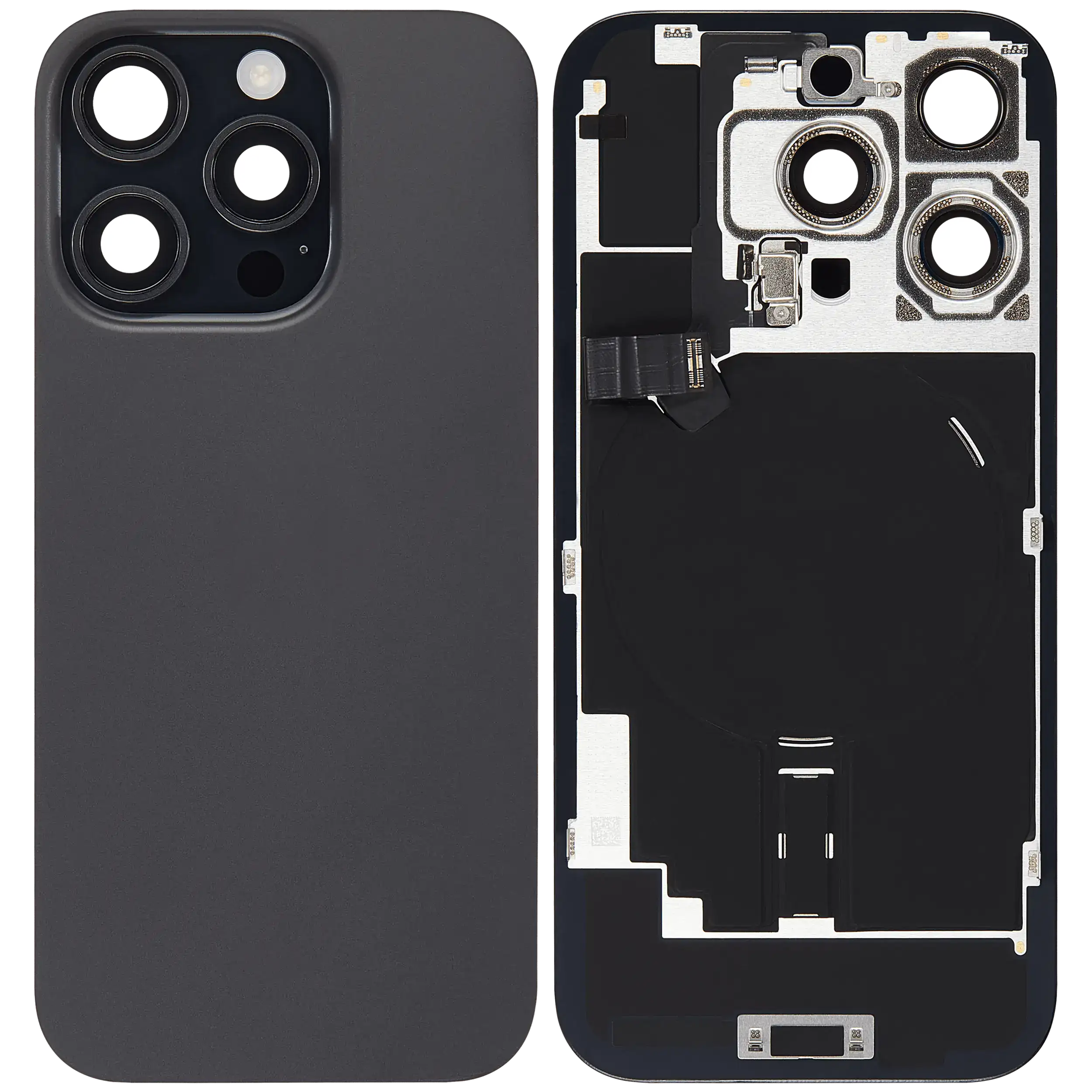 Original Apple-Ausbau C gebraucht – iPhone 16 Pro Backcover Schwarz