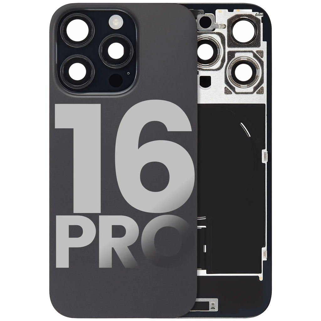 Original Apple-Ausbau C gebraucht – iPhone 16 Pro Backcover Schwarz