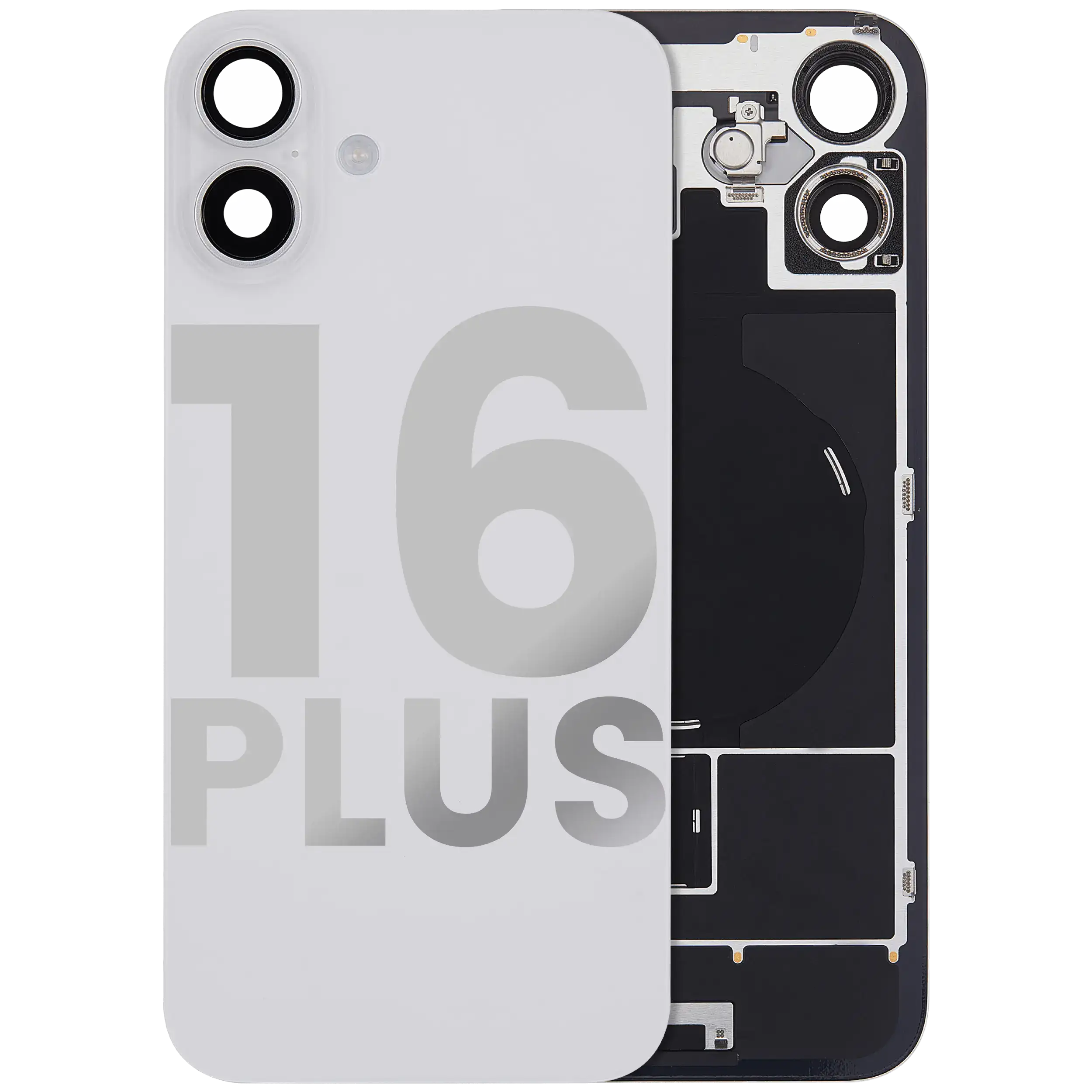 Original Apple-Ausbau C gebraucht – iPhone 16 Plus Backcover Weiß