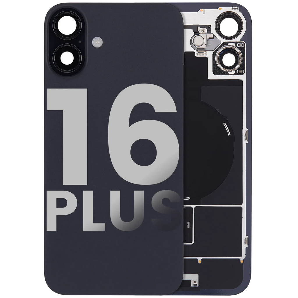 Original Apple-Ausbau C gebraucht – iPhone 16 Plus Backcover Schwarz