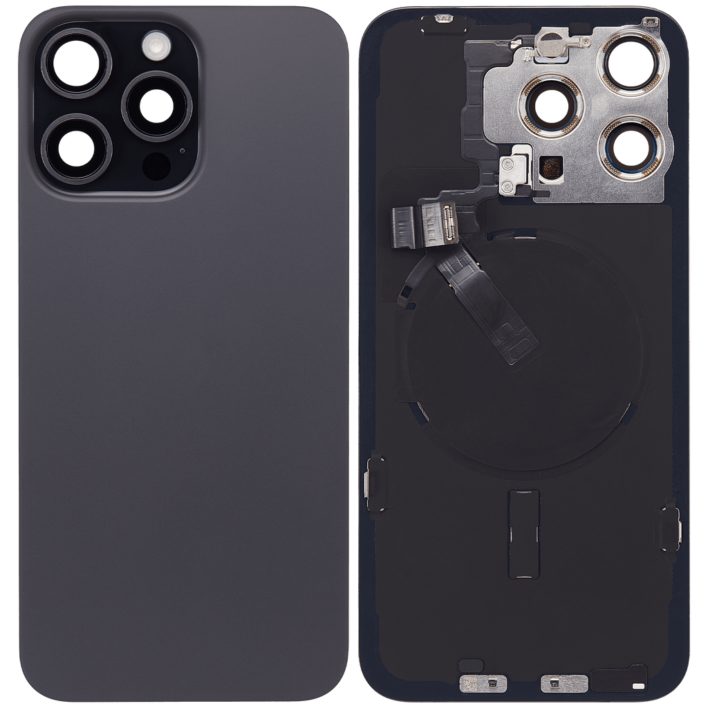 Original Apple-Ausbau C gebraucht – iPhone 15 Pro Max Backcover Schwarz