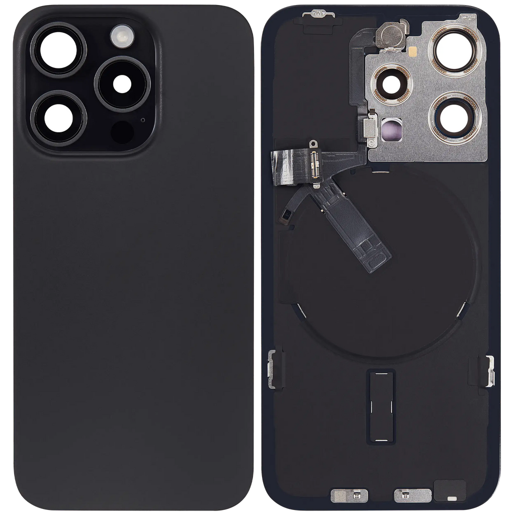 Original Apple-Ausbau C gebraucht – iPhone 15 Pro Backcover Schwarz