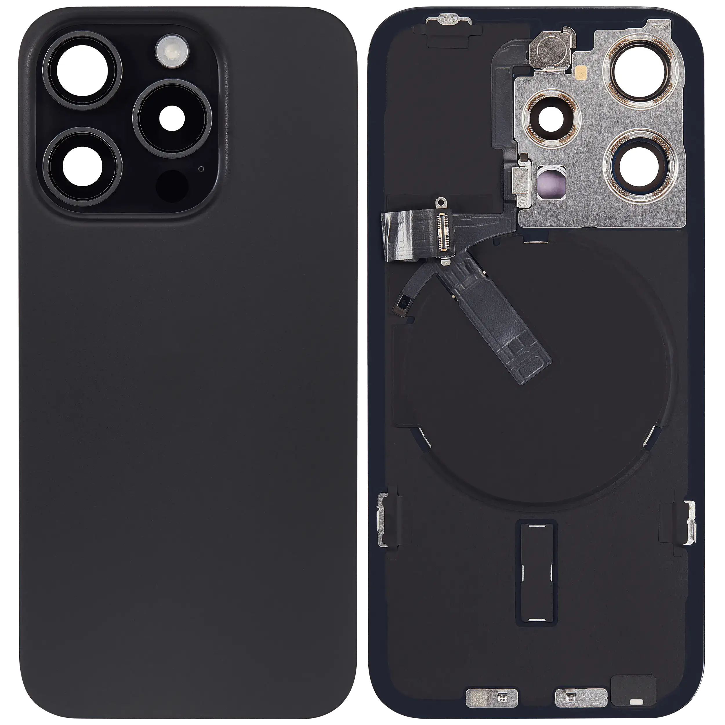 Original Apple-Ausbau C gebraucht – iPhone 15 Pro Backcover Schwarz