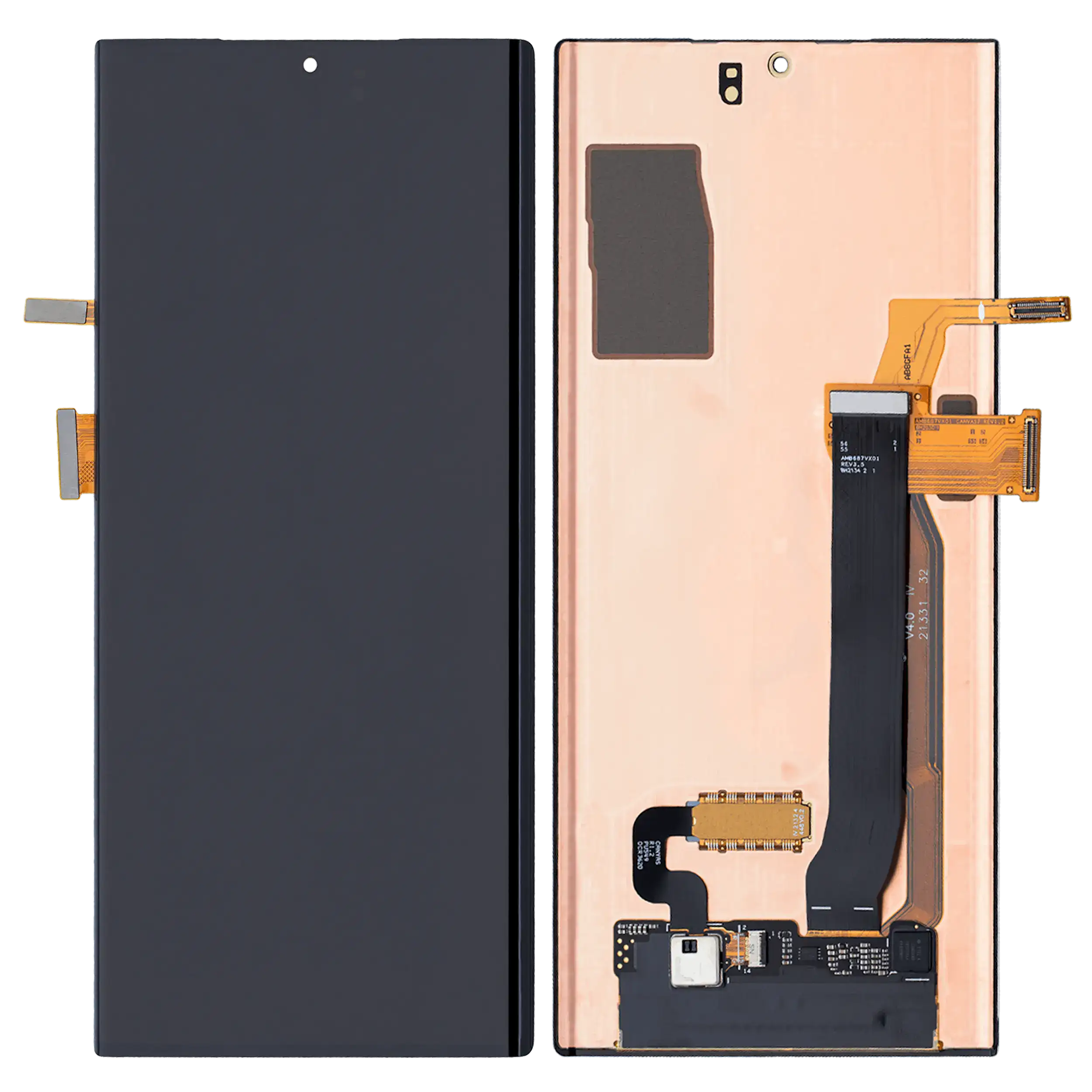 OLED-Display ohne Rahmen für Samsung Note 20 Ultra 5G (Service Pack) alle Farben