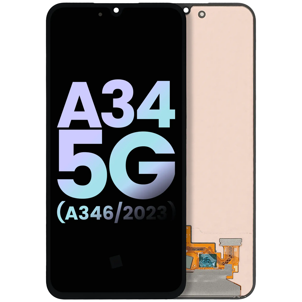 OLED-Display ohne Rahmen für Samsung Galaxy A34 5G (Service Pack) alle Farben