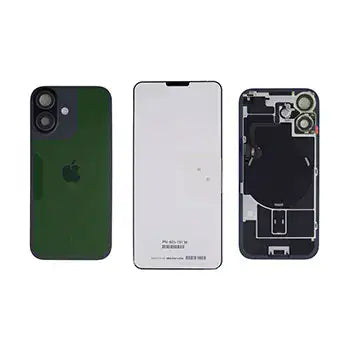 Backcover mit MagSafe & Blitz-Flexkabel für iPhone 17 (OEM) Schwarz