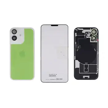 Original Apple Back Cover with MagSafe Magnet, NFC, and Flash Flex Cable for iPhone 17 (White)