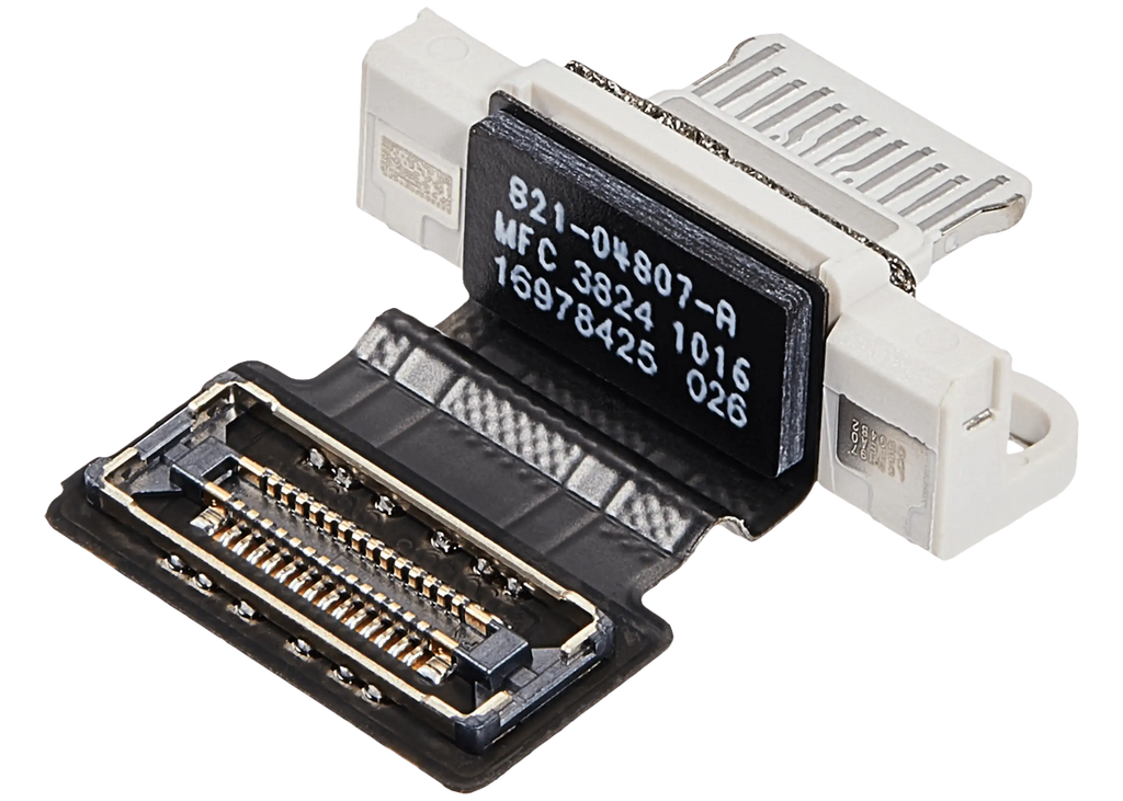 USB-C Port compatible with MacBook Air 13" (A3113 / Mid 2024 / A3240 / Early 2025) (Silver)