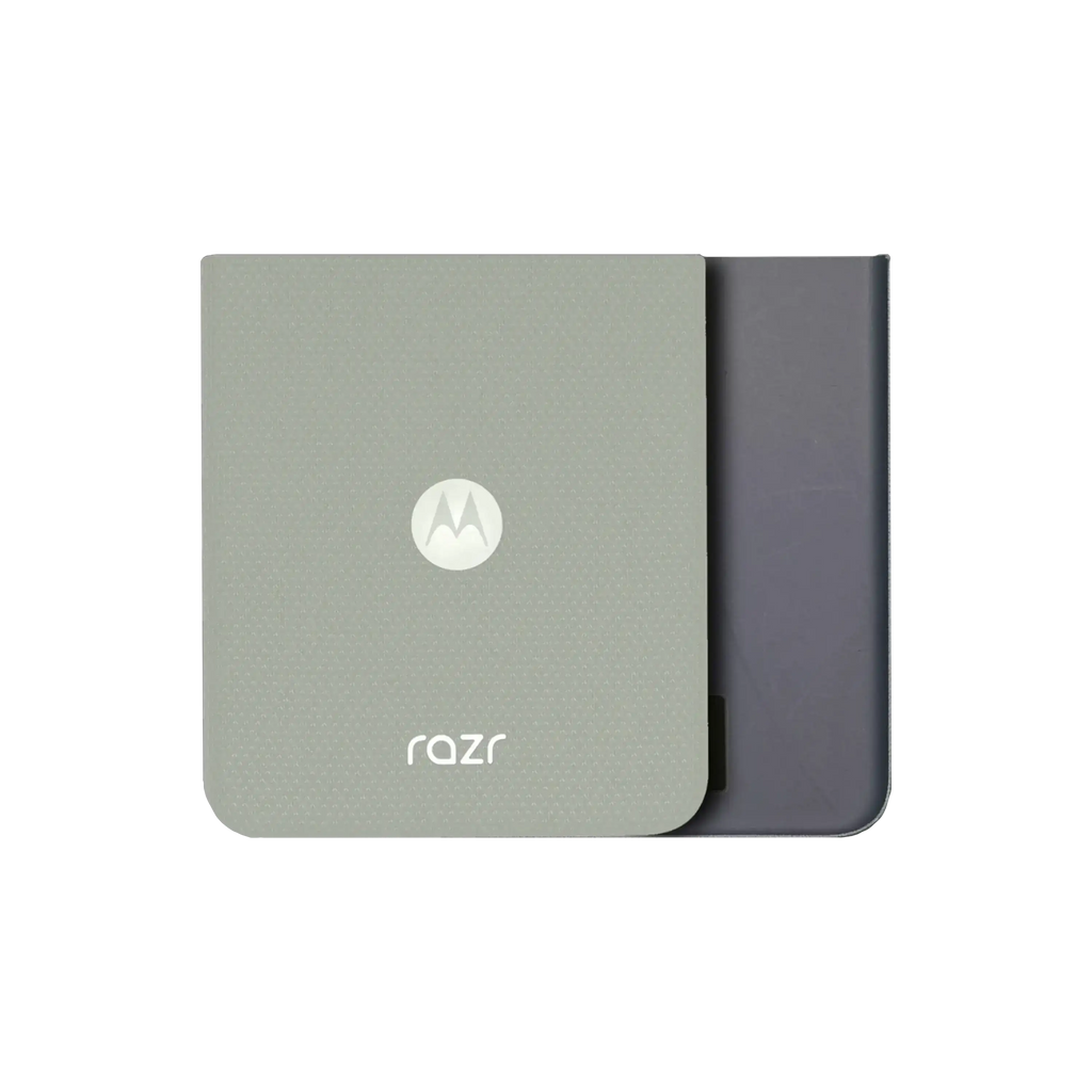 Flip-Back-Cover-Glas für Motorola Razr 60 OEM Lightest Sky