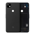 Back Cover Glass for Google Pixel 4a 5G (Original OEM) (Just Black)