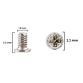 Screw Set (M1.2 x 2.0 x 2.2D) Phillips for iPhone 6S - 200 Pieces (Service Pack)