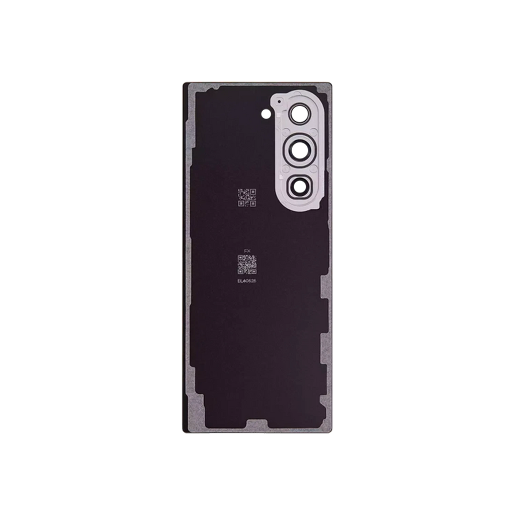 Backcover Glass mit Camera Lens für Samsung Galaxy Z Fold 6 5G (Service Pack) (Silver Shadow)