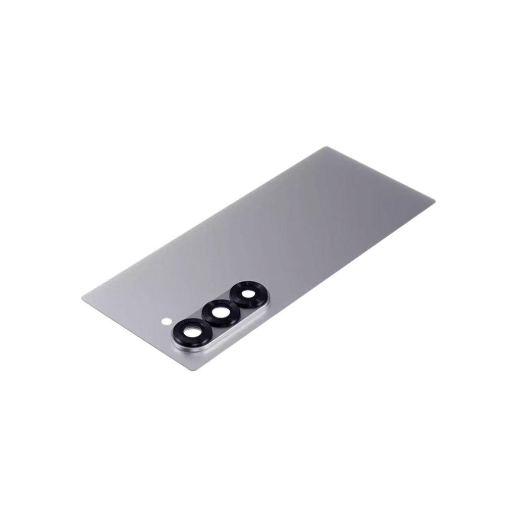 Backcover Glass mit Camera Lens für Samsung Galaxy Z Fold 6 5G (Service Pack) (Silver Shadow)