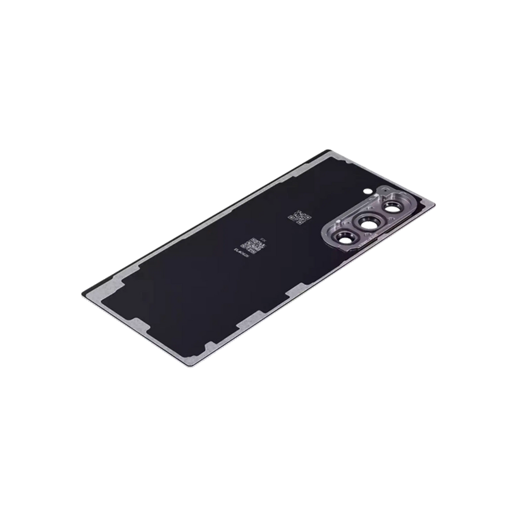 Backcover Glass mit Camera Lens für Samsung Galaxy Z Fold 6 5G (Service Pack) (Silver Shadow)
