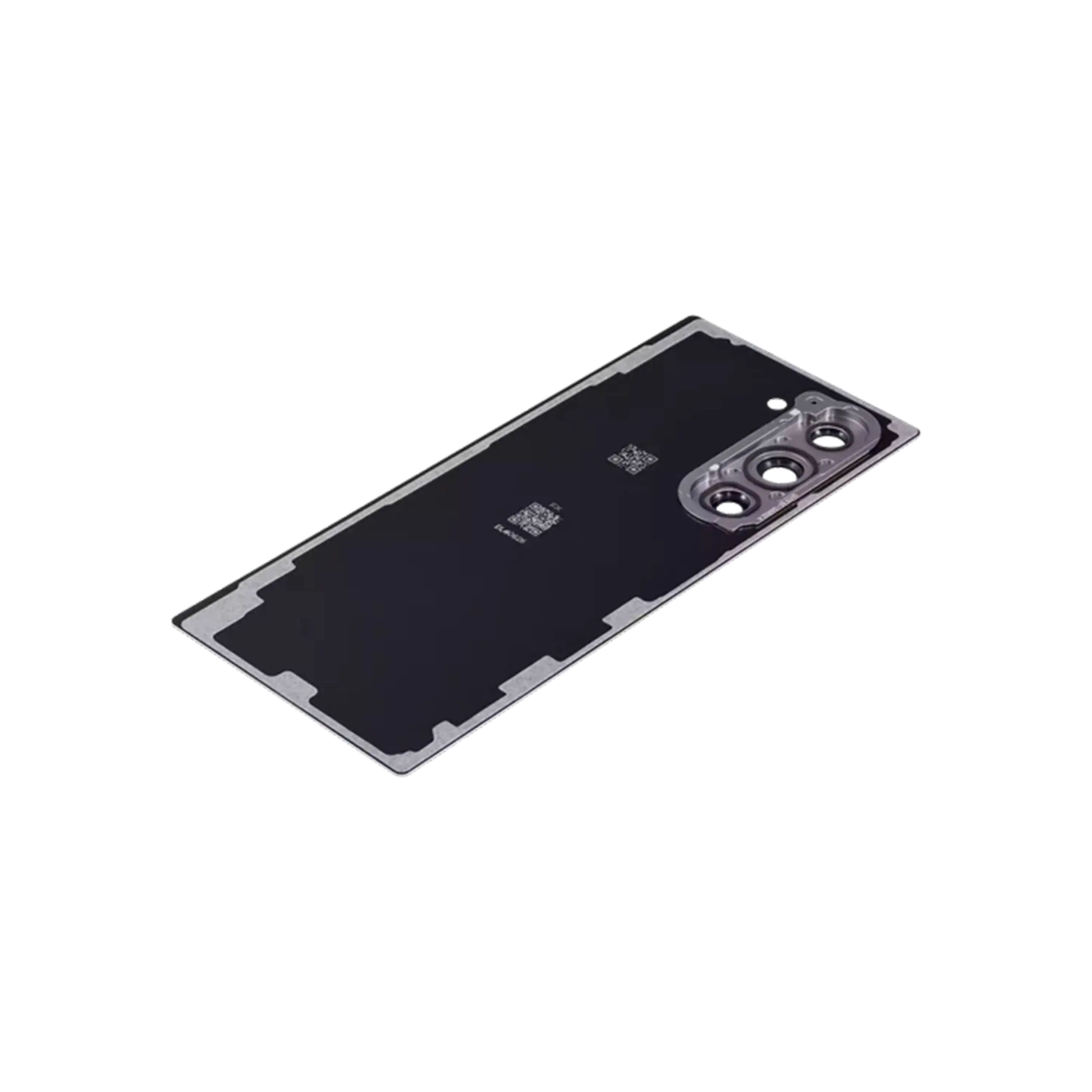 Backcover Glass mit Camera Lens für Samsung Galaxy Z Fold 6 5G (Service Pack) (Silver Shadow)