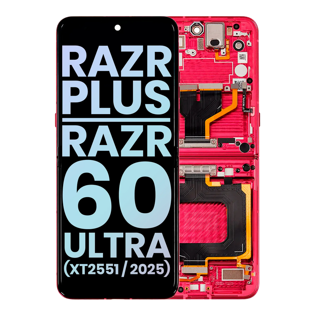 Haupt-OLED-Display für Motorola Razr Plus / 60 Ultra, Cabaret, Original OEM