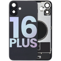Backcover MagSafe & NFC & Blitz-Flexkabel iPhone 16 Plus Service Pack Schwarz