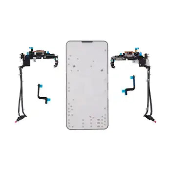 USB-C Charging Port Flex Cable (eSIM / mmWave) for iPhone 17 Pro Max (Original OEM) (US Version) (Cosmic Orange)