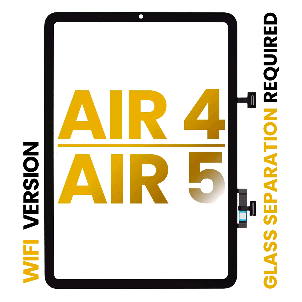 Digitalisierer für iPad Air 4/5, Premium, Glas-Trennung erf., alle Farben, nur W