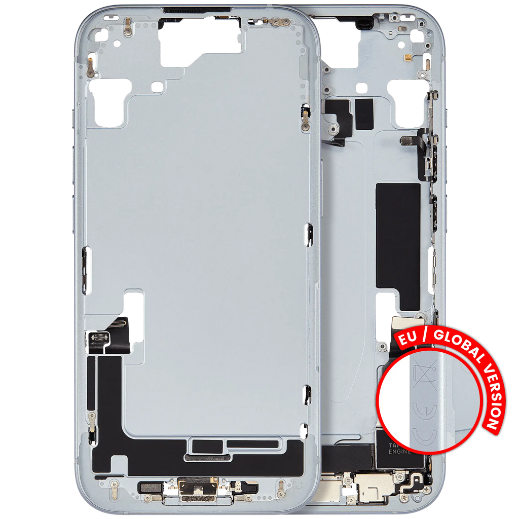 Original Apple-Ausbau B gebraucht – iPhone 15 EU / Global Version Rahmen Blau