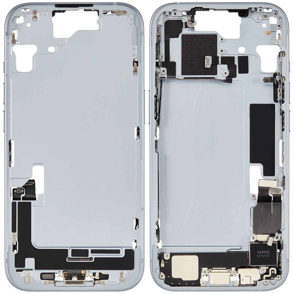 Original Apple-Ausbau B gebraucht – iPhone 15 EU / Global Version Rahmen Blau