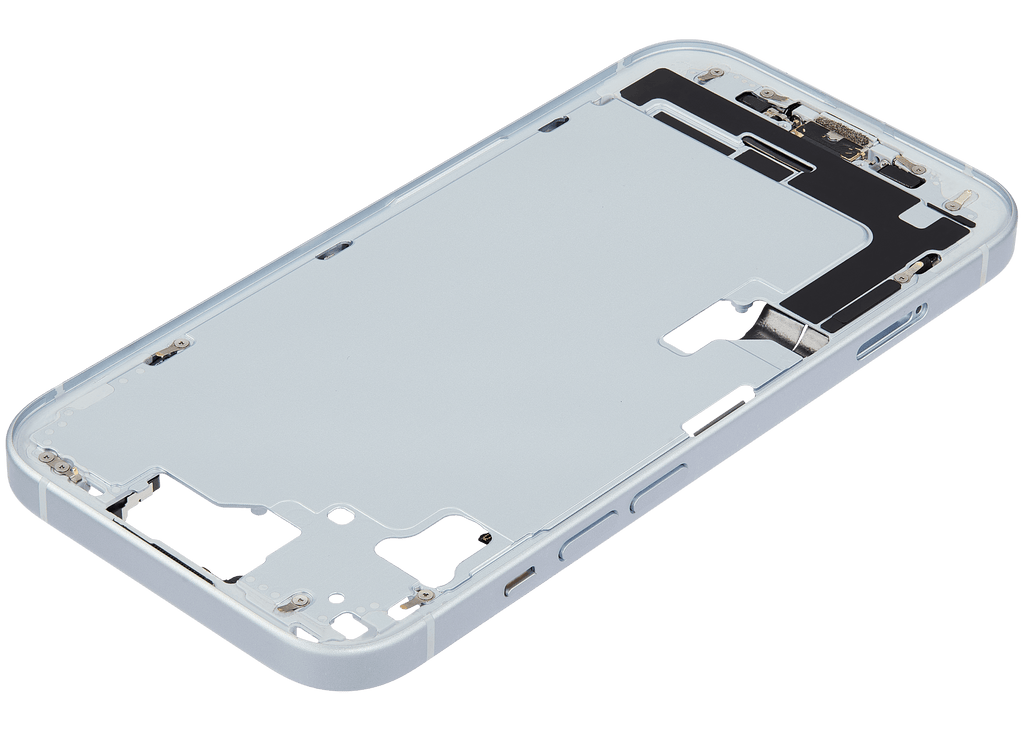 Original Apple-Ausbau B gebraucht – iPhone 15 EU / Global Version Rahmen Blau