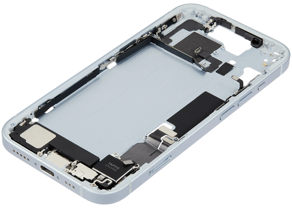 Original Apple-Ausbau B gebraucht – iPhone 15 EU / Global Version Rahmen Blau