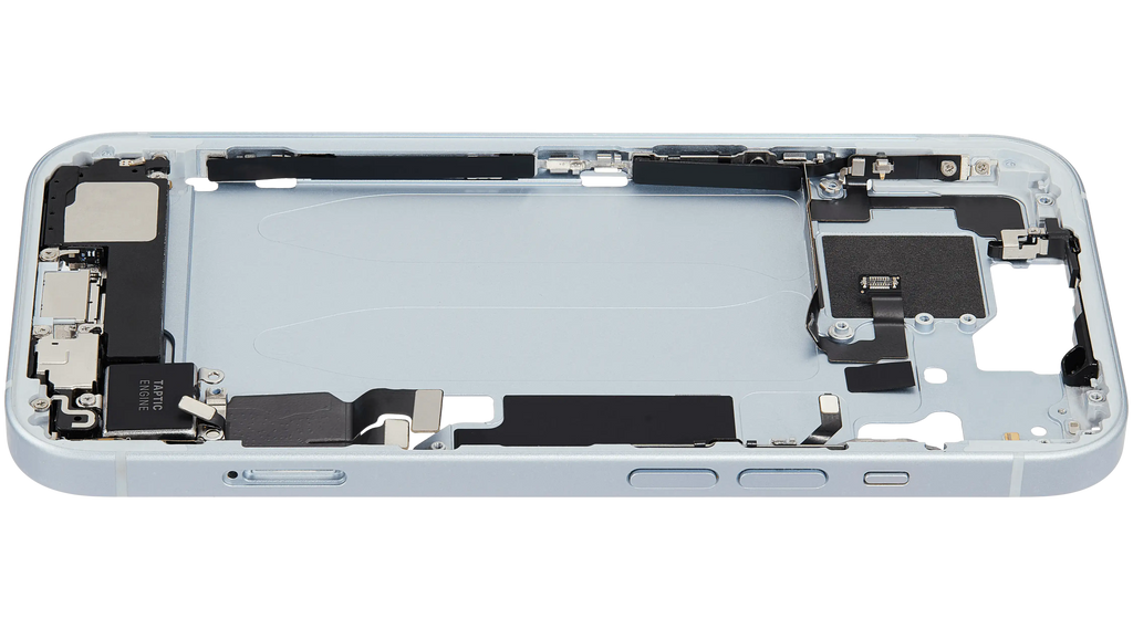 Original Apple-Ausbau B gebraucht – iPhone 15 EU / Global Version Rahmen Blau