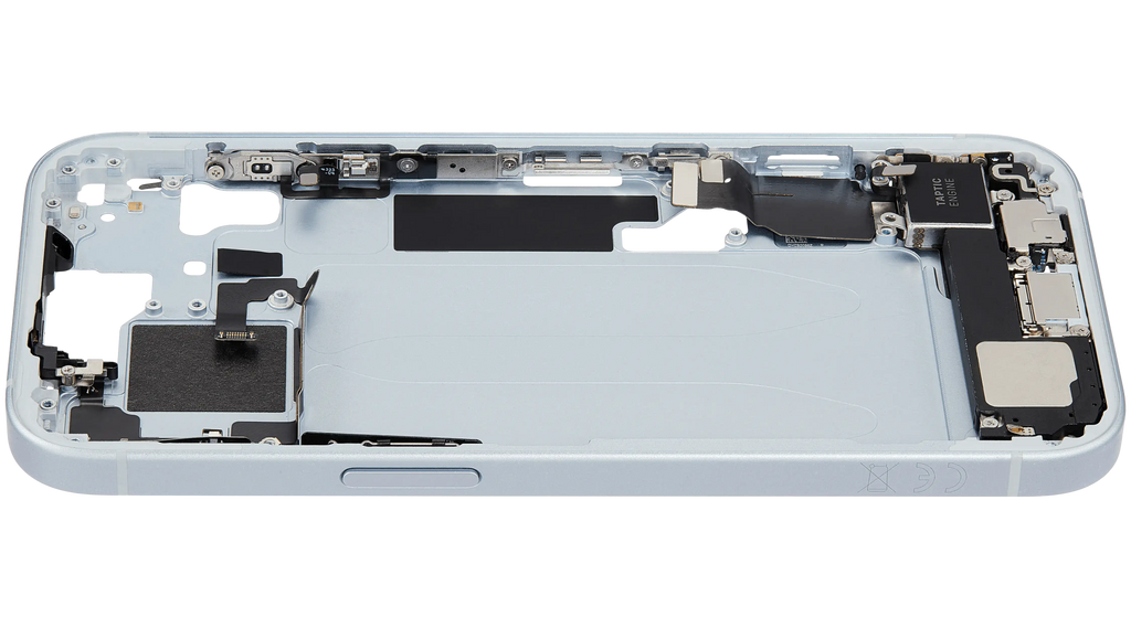 Original Apple-Ausbau B gebraucht – iPhone 15 EU / Global Version Rahmen Blau