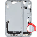 Midframe/Rahmen m. Ladebuchse Flex für iPhone 15 Plus OEM Pull B Blau