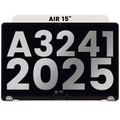 Display für MacBook Air 15" A3241 gebrauchter OEM-Ausbau, Qualität A Starlight