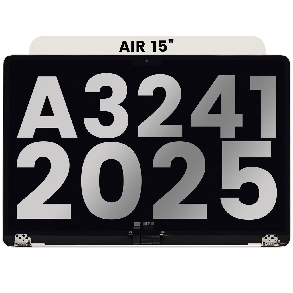 Display für MacBook Air 15" A3241 gebrauchter OEM-Ausbau, Qualität A Starlight