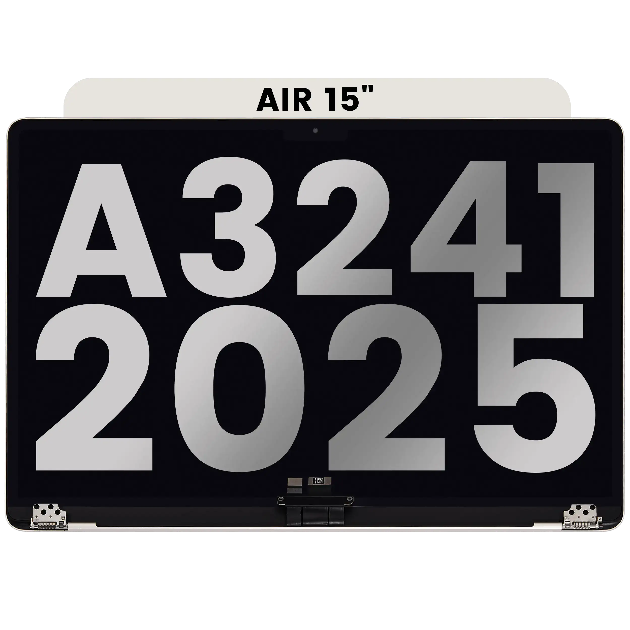 Display für MacBook Air 15" A3241 gebrauchter OEM-Ausbau, Qualität A Starlight